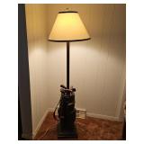 Golf Bag Designer Floor Lamp
