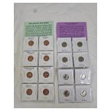 UC Roosevelt Dimes, Lincoln Cent Series