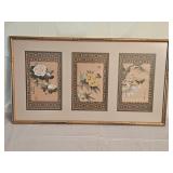 Chinese Rice Paper Floral Art