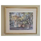 Virginia Fouche Bolton Signed & # Art Print