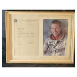 1963 Gordon Cooper Signed NASA Letter with Photo