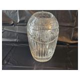 10" Cut Crystal Vase
