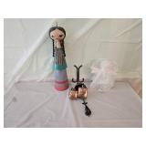 Mexican Folk Art, Wind Chime, Angel