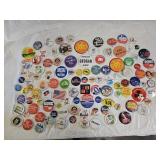 110 Vintage Advertising Buttons