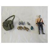 1986 Steel Monsters Metal Face Action Figure