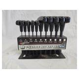 Performance Tool 10pc T-Handle Hex Key Set