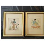 2 Harrison Begay Navajo Indian Art Prints