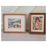 Michel Thomas and Jill Amos Raine Art Prints