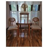 Drop Leaf Kitchenette Table and 3 Chairs