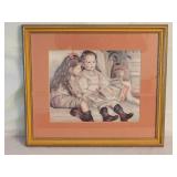 Renoir The Caillebotte Children Art Print