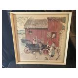 Norman Rockwell Famous Model T Art Print