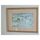 Maurice Prendergast Signed Venice Art Print