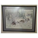 Donna Gates King Signed & # Fresh Tracks Art