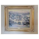 Thomas Kinkade Artisian Signed Print on Canvas