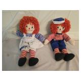1974 Raggedy Ann and Andy Dolls