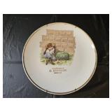 1915 Black Americana Advertising Calendar Plate