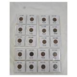 20 Wheat Pennies