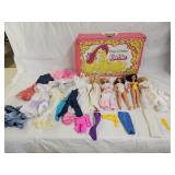 1970s Barbie Dolls, 1982 Barbie Case, Clothes