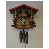 Vintage Black Forest Musical Chalet Cuckoo Clock
