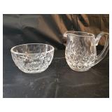 Waterford Crystal Lismore Cream and Sugar Set