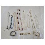 Faux Pearl, Rhinestone and Other Jewelry