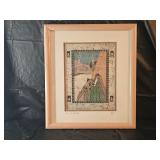 Amos Amit Signed & # Native American Indian Art