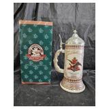 Anheuser Busch Evolution of the A&Eagle Stein