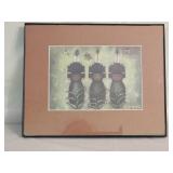 Signed Native American Indian Katsina Art