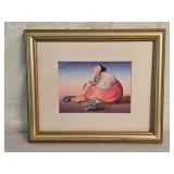 Bisbee Native American Indian Art Print