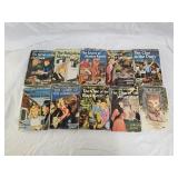 10 Vintage Nancy Drew Mystery Stories Books