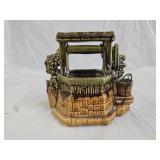 Vintage McCoy Pottery Wishing Well Planter