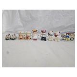 5 Pairs of Souvenir Salt & Pepper Shakers