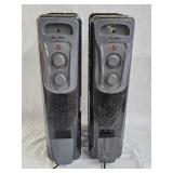 2 Pelonis Electric Radiator Heaters