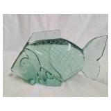 Art Glass Fish Sculpture