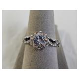 Sterling Silver CZ Ring
