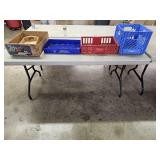 Advertising Crates and Glass