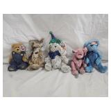 5 TY Beanie Babies