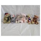 6 TY Beanie Babies
