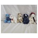 5 TY Beanie Babies