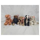 5 TY Beanie Babies