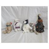 5 TY Beanie Babies