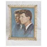Brothers United JFK & RFK Print by Alton S Tobey