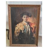 Matador by Ortiz Print on Board