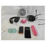 Speakers, Headphones, Cell Phone, Electronics