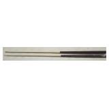 2 Billiard Pool Cues