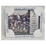 2001 Arizona Diamondbacks Champs Wall Plaque