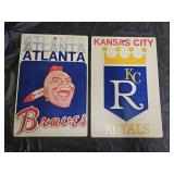 Vintage 1960s/70s MLB Fleer Big Signs