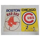 UNPUNCHED Vintage 1960s/70s MLB Fleer Big Signs
