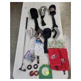 Crossfire Putter, Head Covers, Towels, Tees