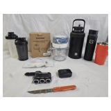 Ice Shaver, Travel Cups, Shakers, Knife, Plug
